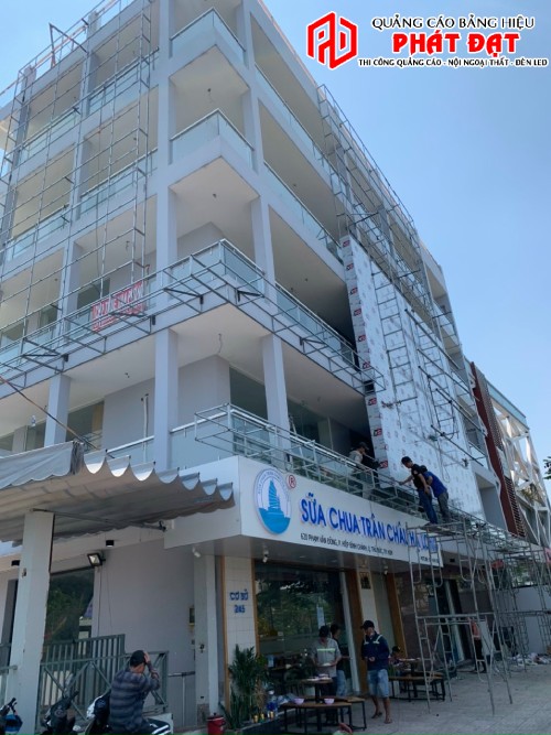 sửa chữa bảng hiệu alu giá rẻ uy tín