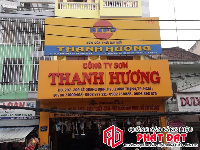 dịch vụ bảng hiệu quảng cáo chữ nổi uy tín