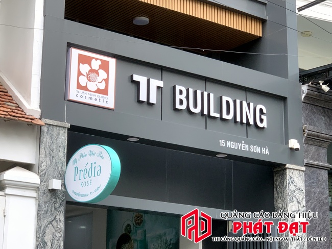 làm bảng hiệu chữ nổi cho công ty