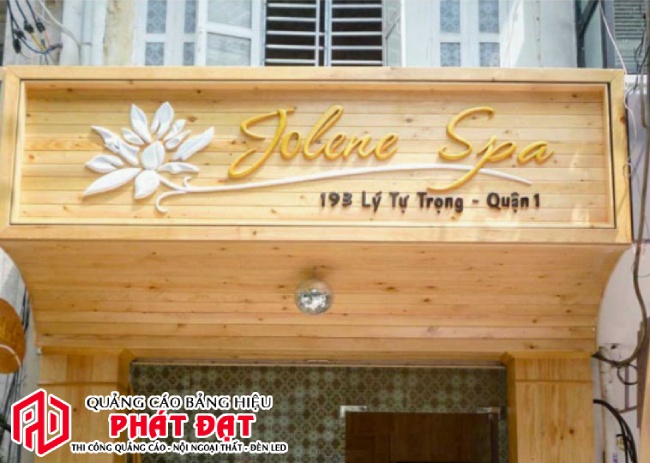 những mẫu bảng hiệu gỗ đẹp - làm bảng hiệu gỗ đẹp, giá rẻ, uy tín tphcm