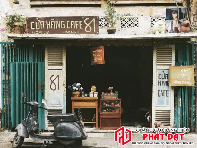 mẫu bảng hiệu gỗ vintage - Thiết kế bảng hiệu gỗ đẹp, chuyên nghiệp
