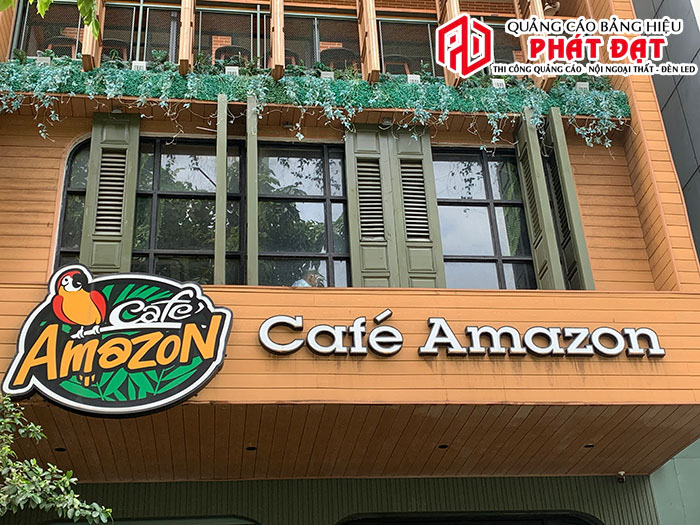 biển quảng cáo quán cafe