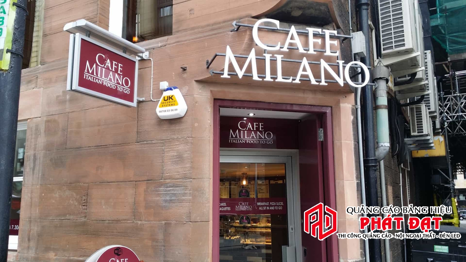 Đơn vị làm bảng hiệu quán cafe đẹp giá rẻ