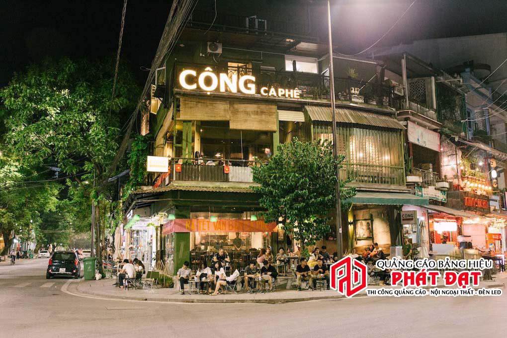 Mẫu bảng biệu cafe đẹp sáng tạo