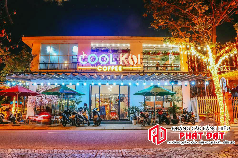 Mẫu bảng hiệu quán cà phê sáng tạo mới nhất