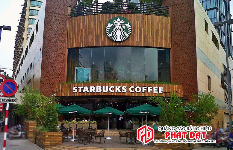 Mẫu bảng hiệu quán cafe đẹp ấn tượng