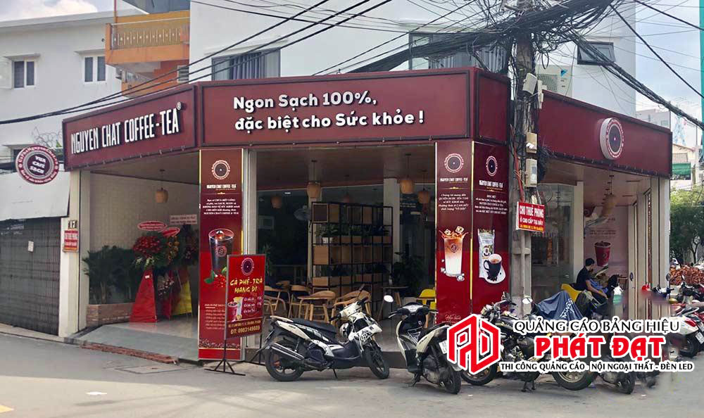 Mẫu bảng hiệu quán cafe đẹp
