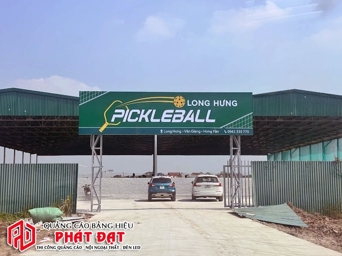 Mẫu bảng hiệu câu lạc bộ pickleball đẹp