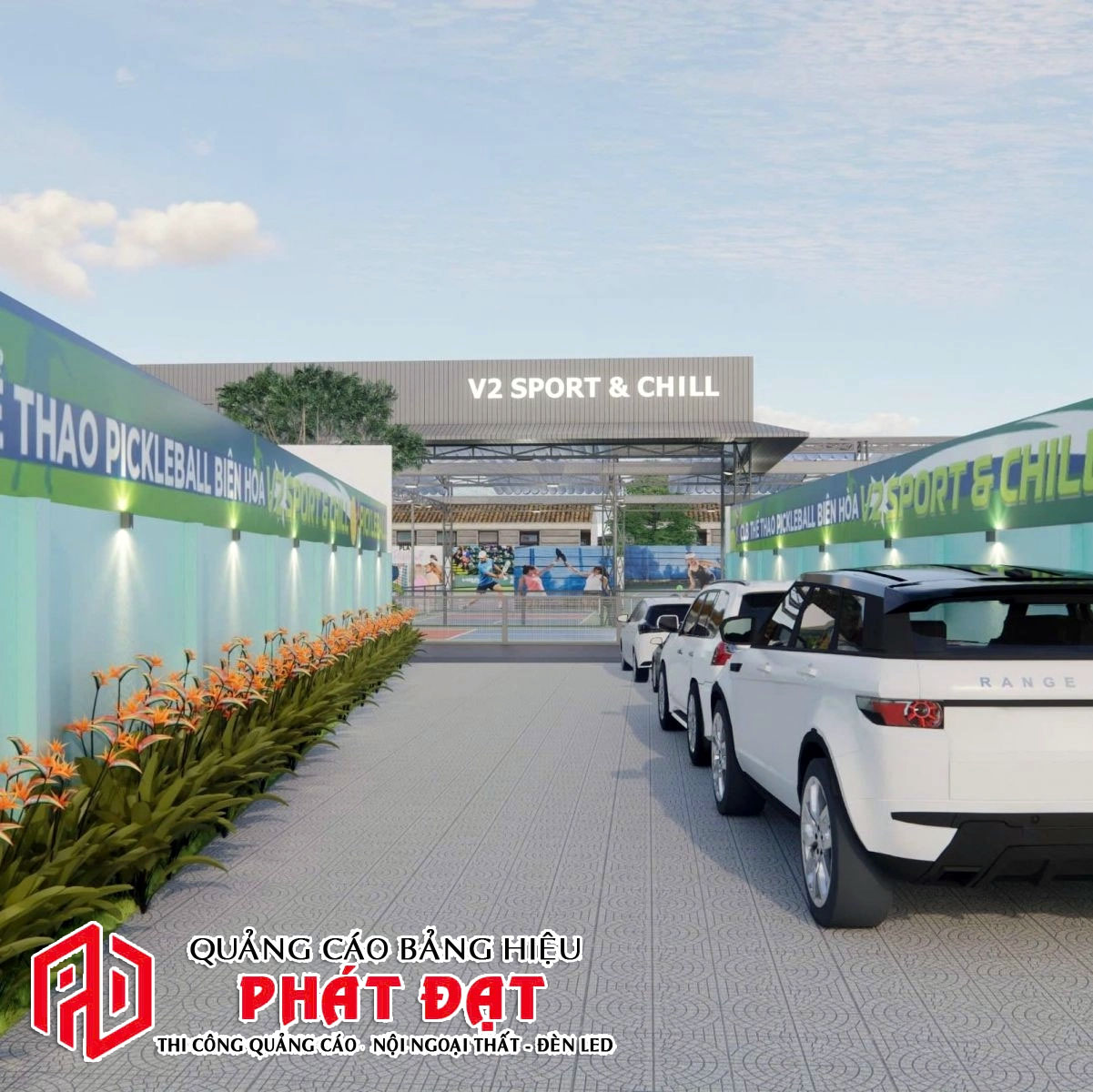 Bảng hiệu LED sân pickleball mới nhất