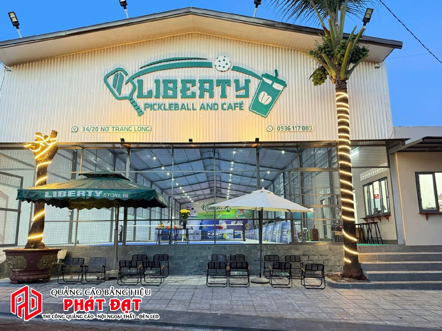 Đơn vị làm bảng hiệu pickleball đẹp giá rẻ
