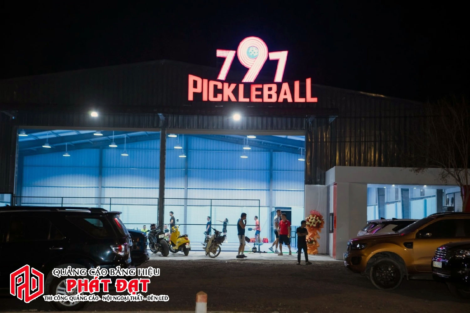 Làm bảng hiệu pickleball uy tín